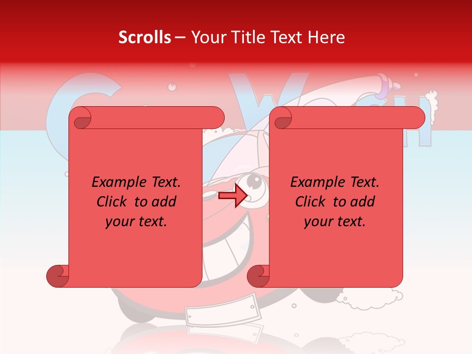 Picture Happy Drawing PowerPoint Template