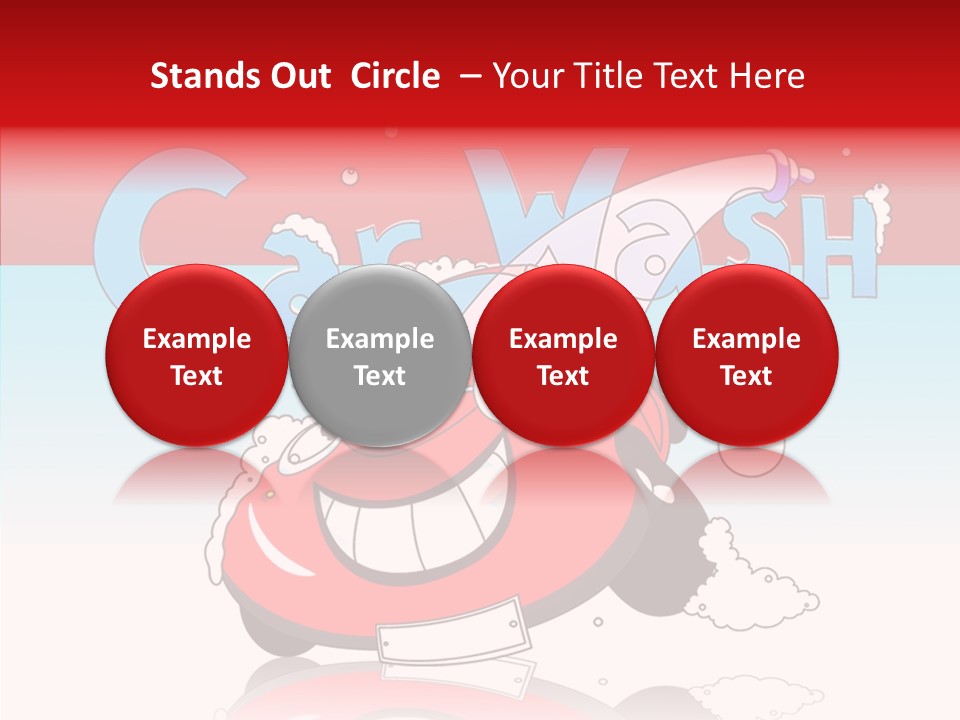 Picture Happy Drawing PowerPoint Template