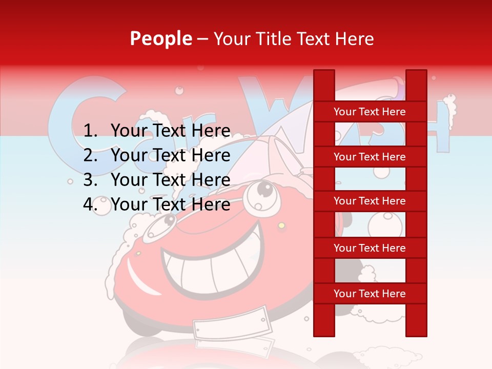 Picture Happy Drawing PowerPoint Template