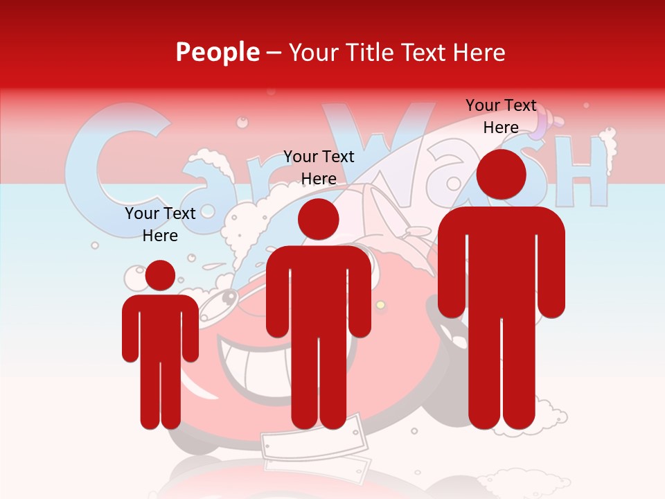 Picture Happy Drawing PowerPoint Template