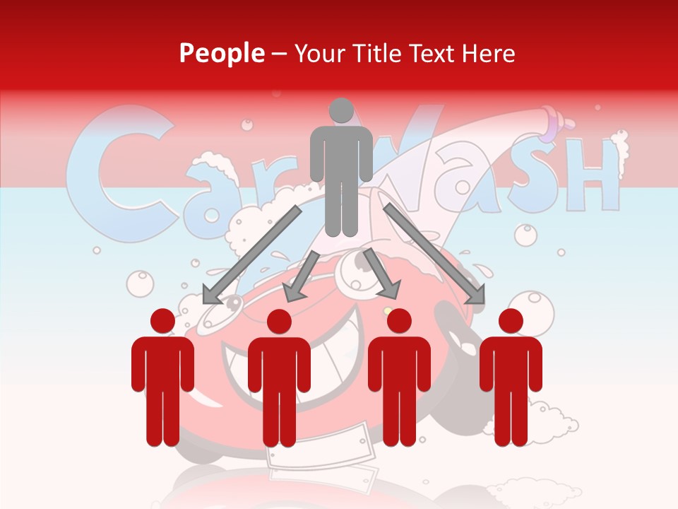 Picture Happy Drawing PowerPoint Template