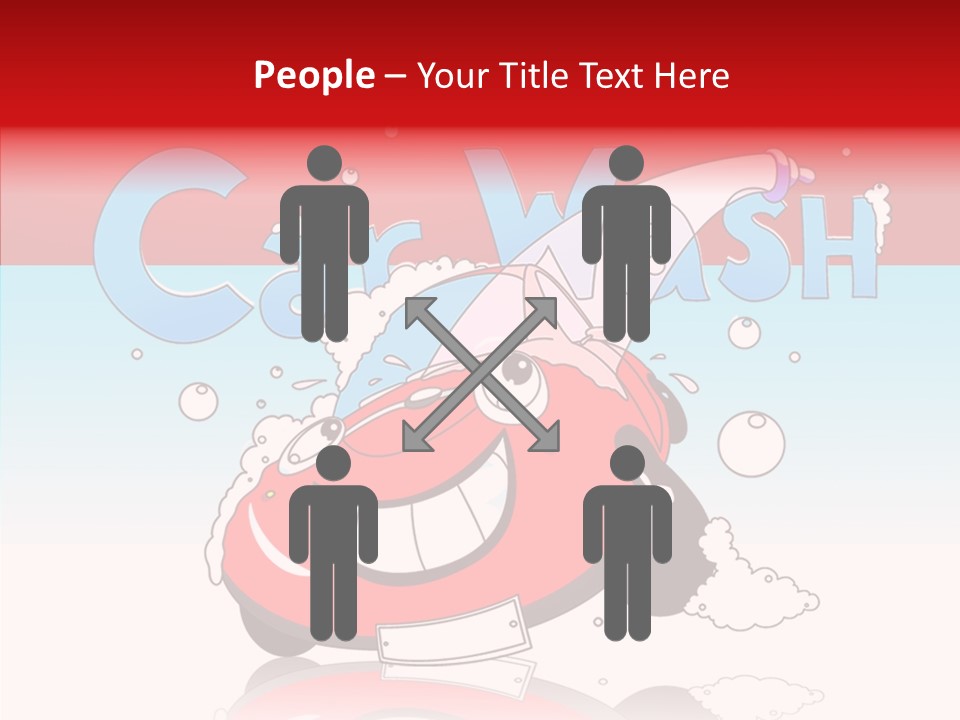 Picture Happy Drawing PowerPoint Template