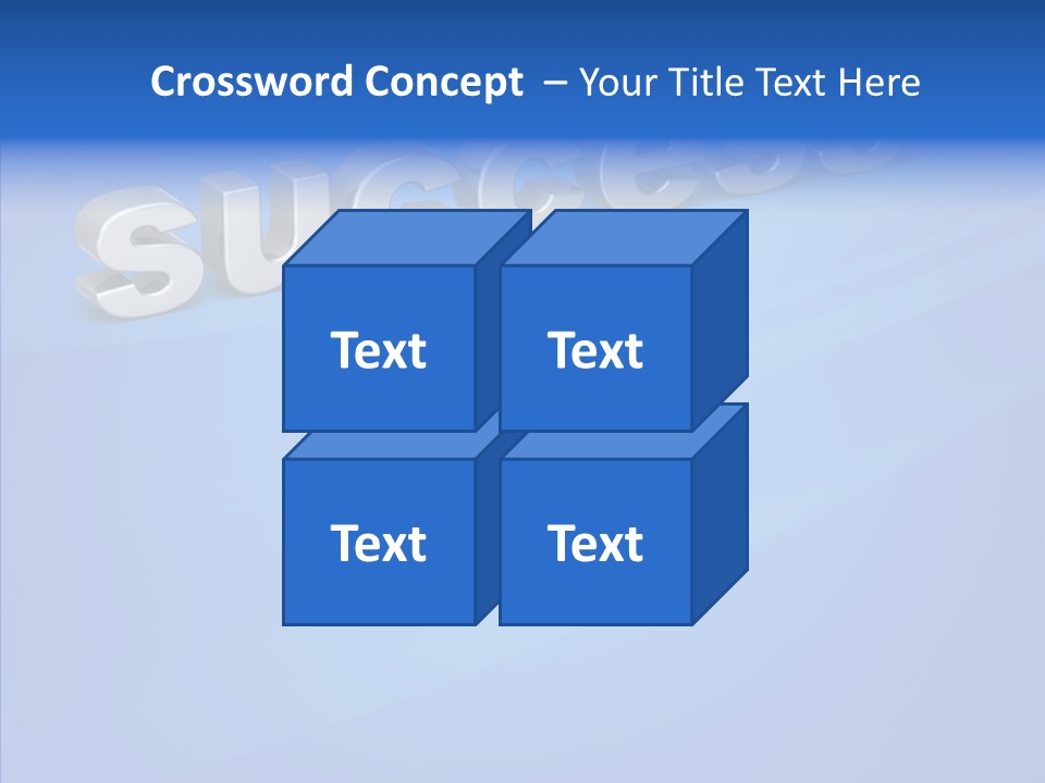 Teamwork Solution Success PowerPoint Template