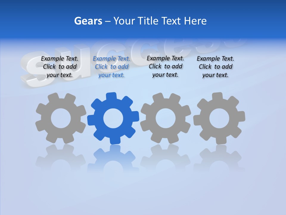 Teamwork Solution Success PowerPoint Template