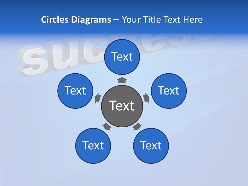 Teamwork Solution Success PowerPoint Template
