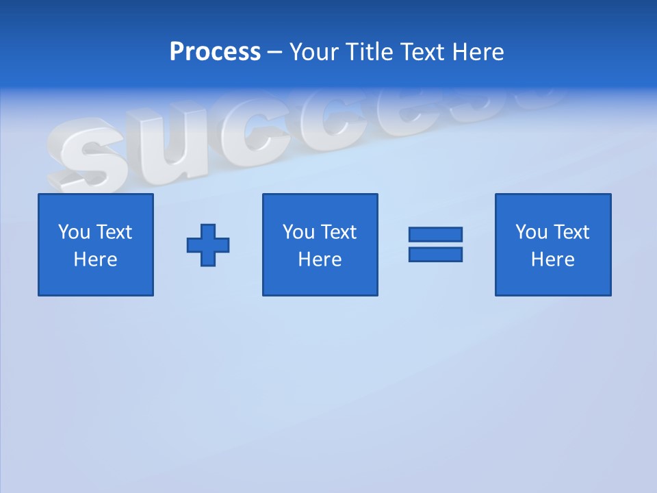 Teamwork Solution Success PowerPoint Template