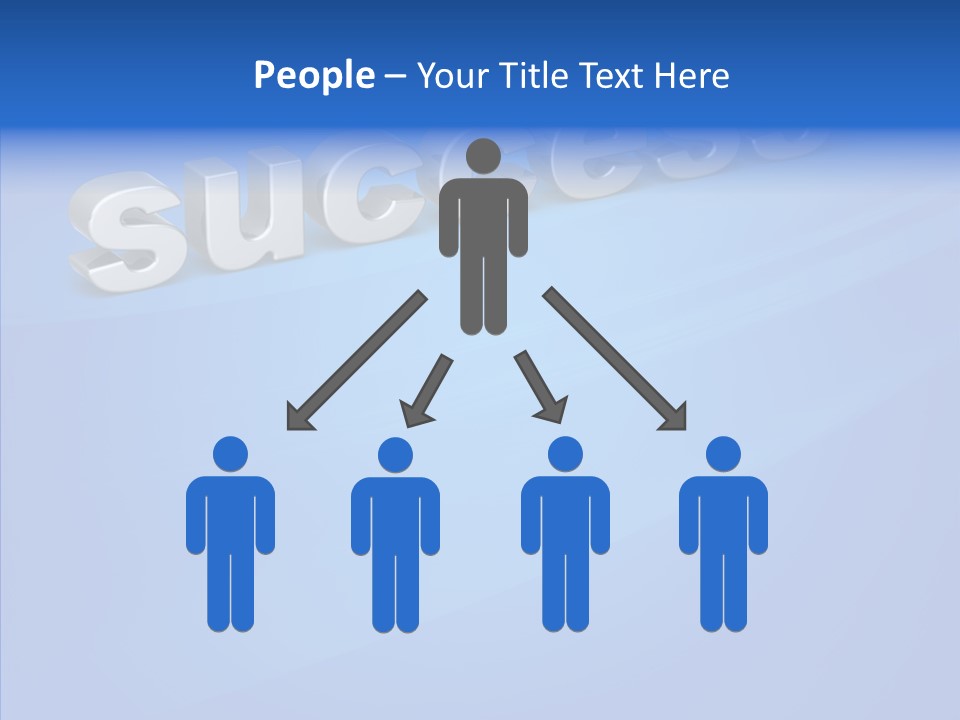 Teamwork Solution Success PowerPoint Template