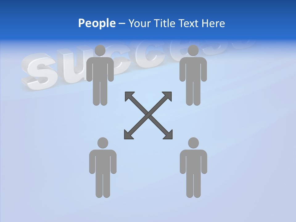 Teamwork Solution Success PowerPoint Template