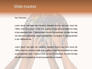 Save Isolated Hold PowerPoint Template