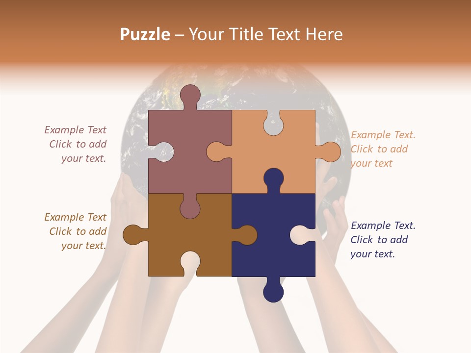 Save Isolated Hold PowerPoint Template