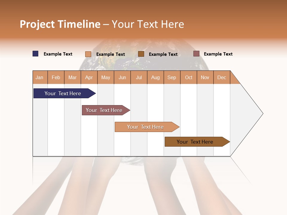 Save Isolated Hold PowerPoint Template