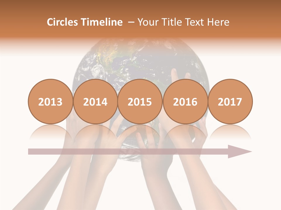 Save Isolated Hold PowerPoint Template