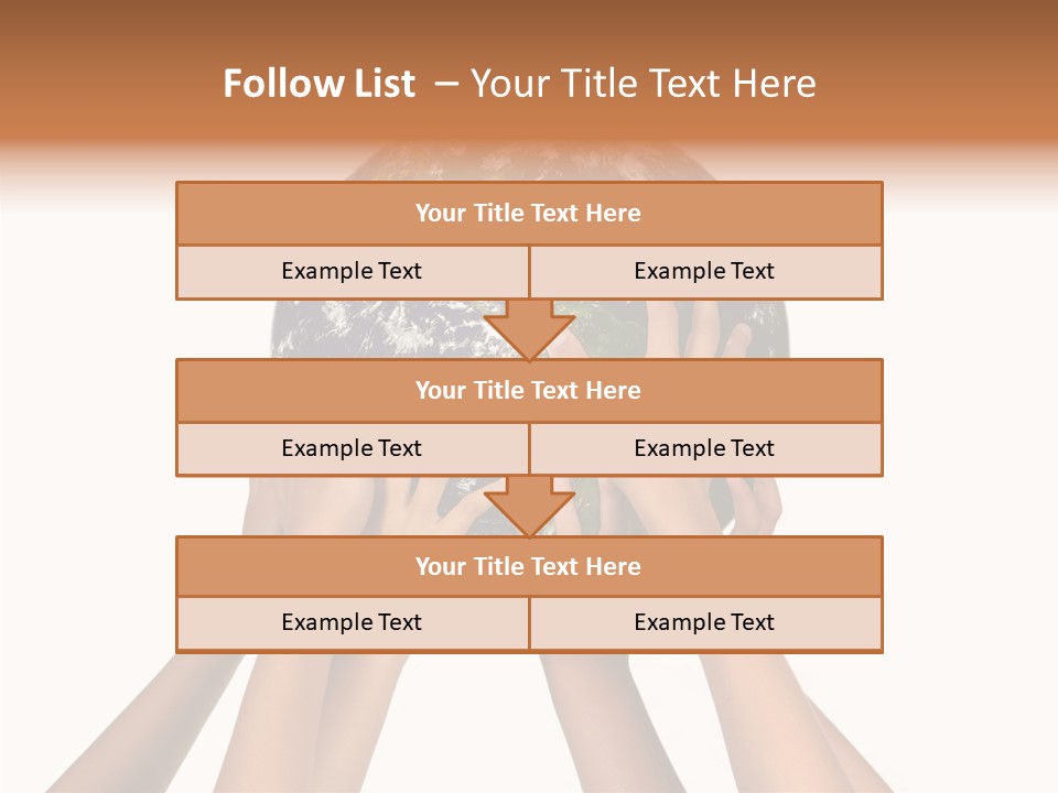 Save Isolated Hold PowerPoint Template