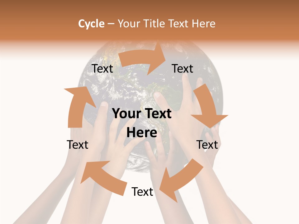 Save Isolated Hold PowerPoint Template