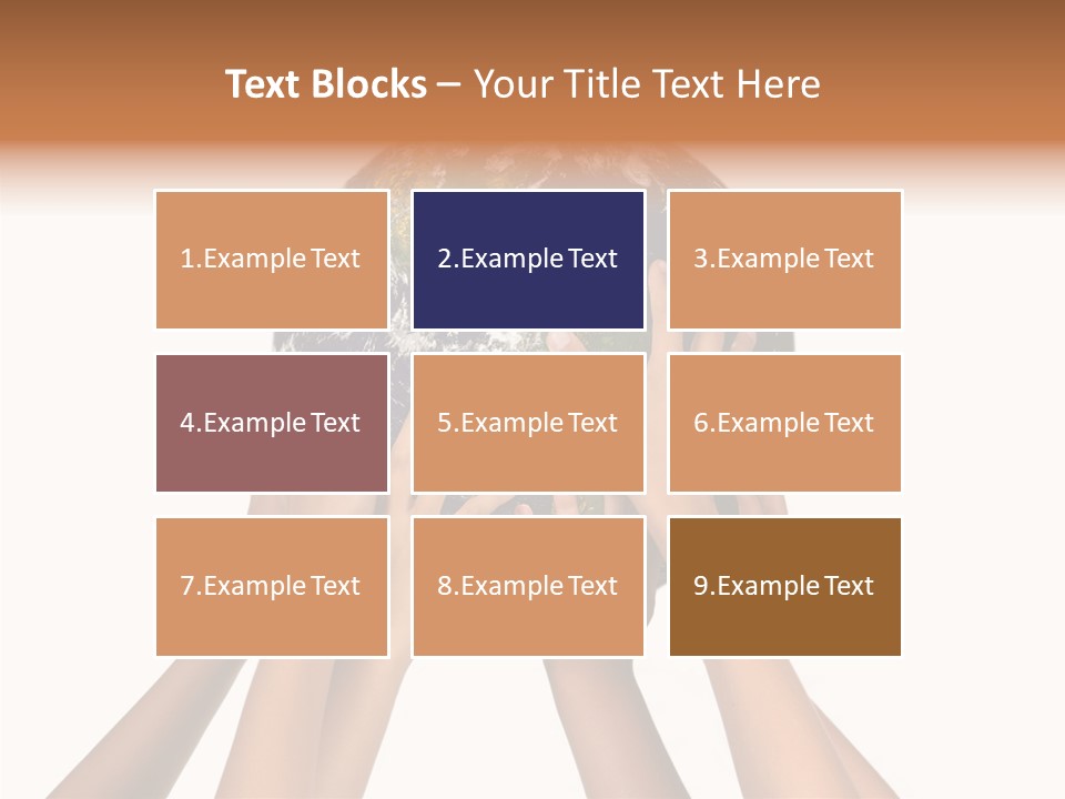 Save Isolated Hold PowerPoint Template
