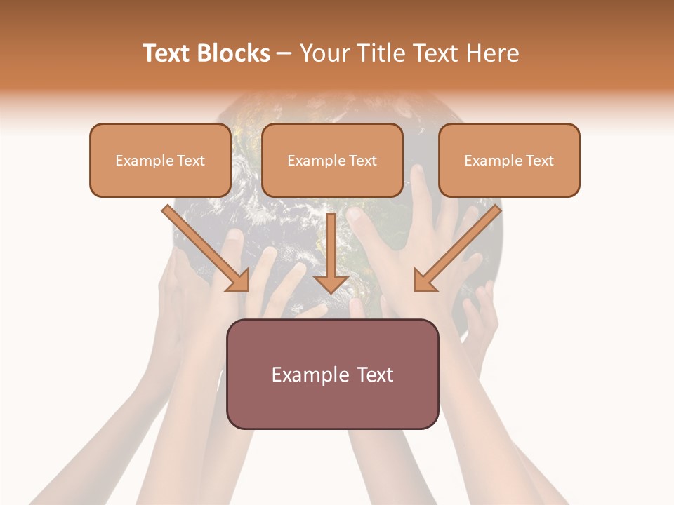 Save Isolated Hold PowerPoint Template