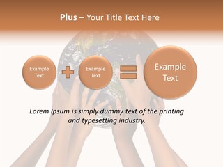 Save Isolated Hold PowerPoint Template