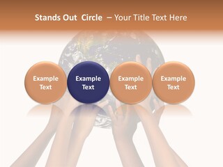 Save Isolated Hold PowerPoint Template