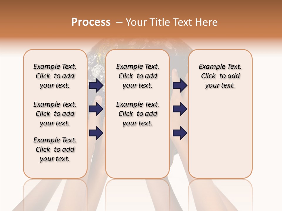 Save Isolated Hold PowerPoint Template