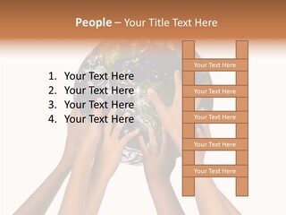 Save Isolated Hold PowerPoint Template