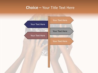 Save Isolated Hold PowerPoint Template