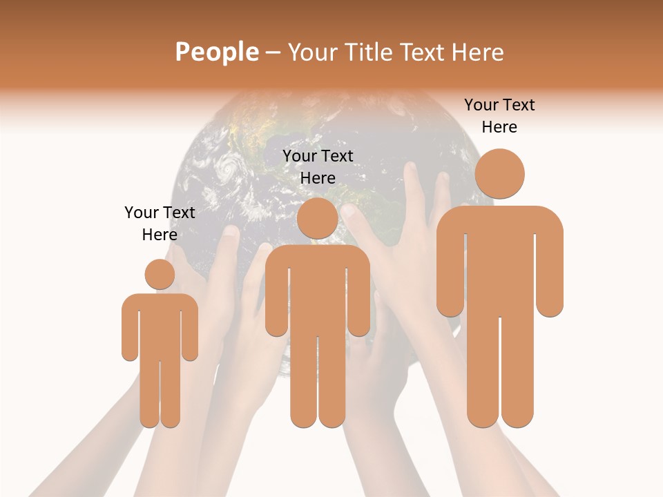 Save Isolated Hold PowerPoint Template