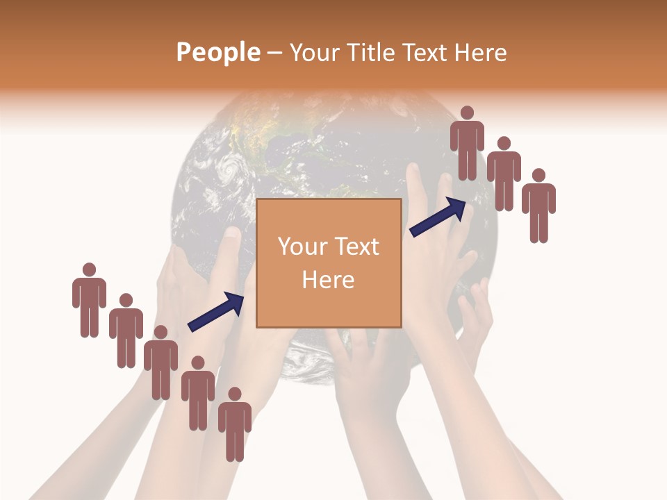 Save Isolated Hold PowerPoint Template