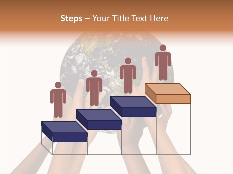Save Isolated Hold PowerPoint Template