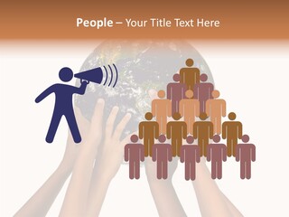Save Isolated Hold PowerPoint Template