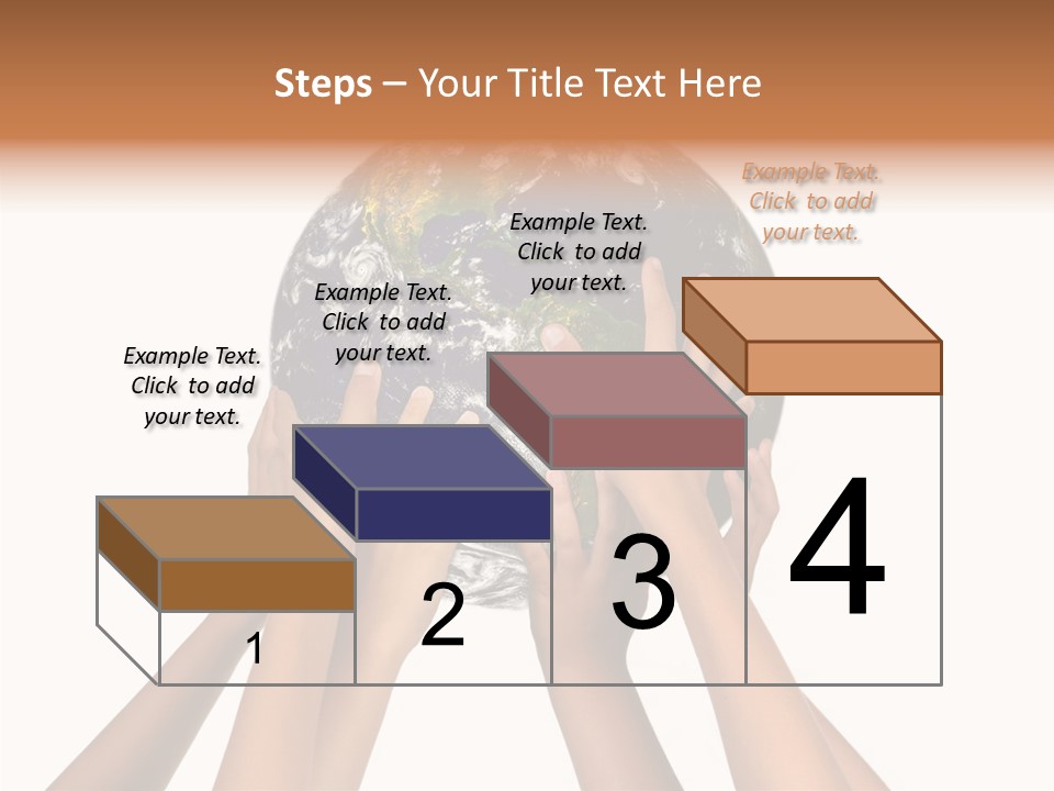 Save Isolated Hold PowerPoint Template