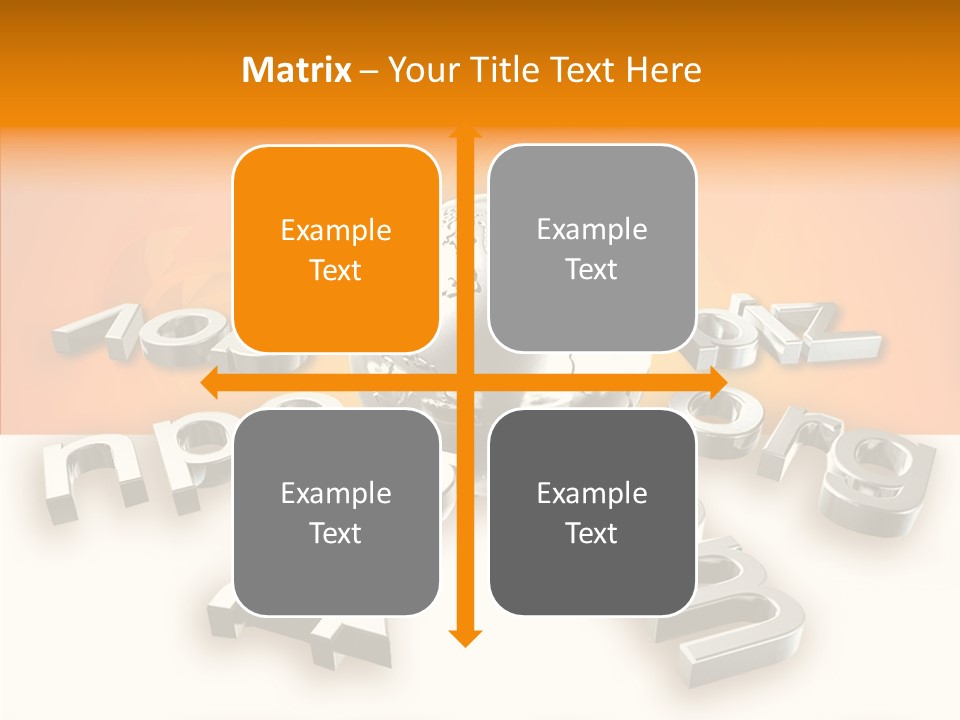 Commerce Global Communication PowerPoint Template