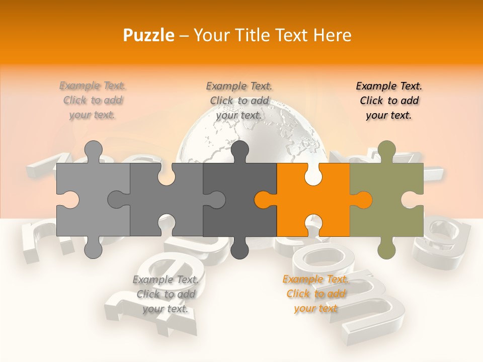 Commerce Global Communication PowerPoint Template