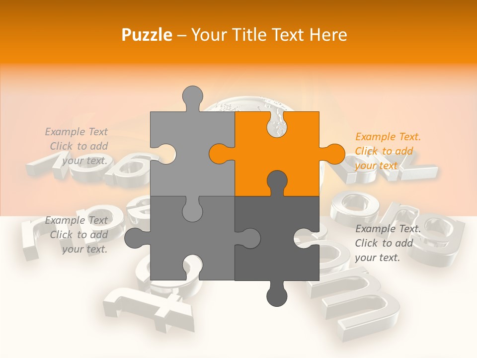 Commerce Global Communication PowerPoint Template