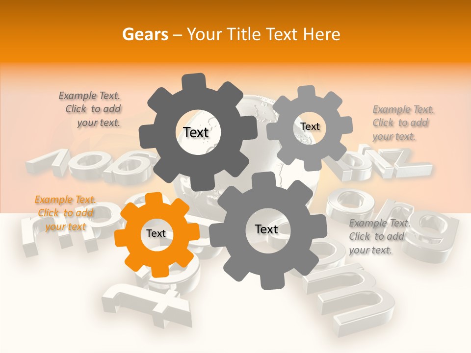 Commerce Global Communication PowerPoint Template