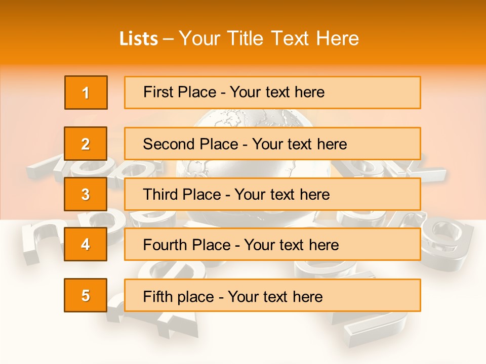Commerce Global Communication PowerPoint Template