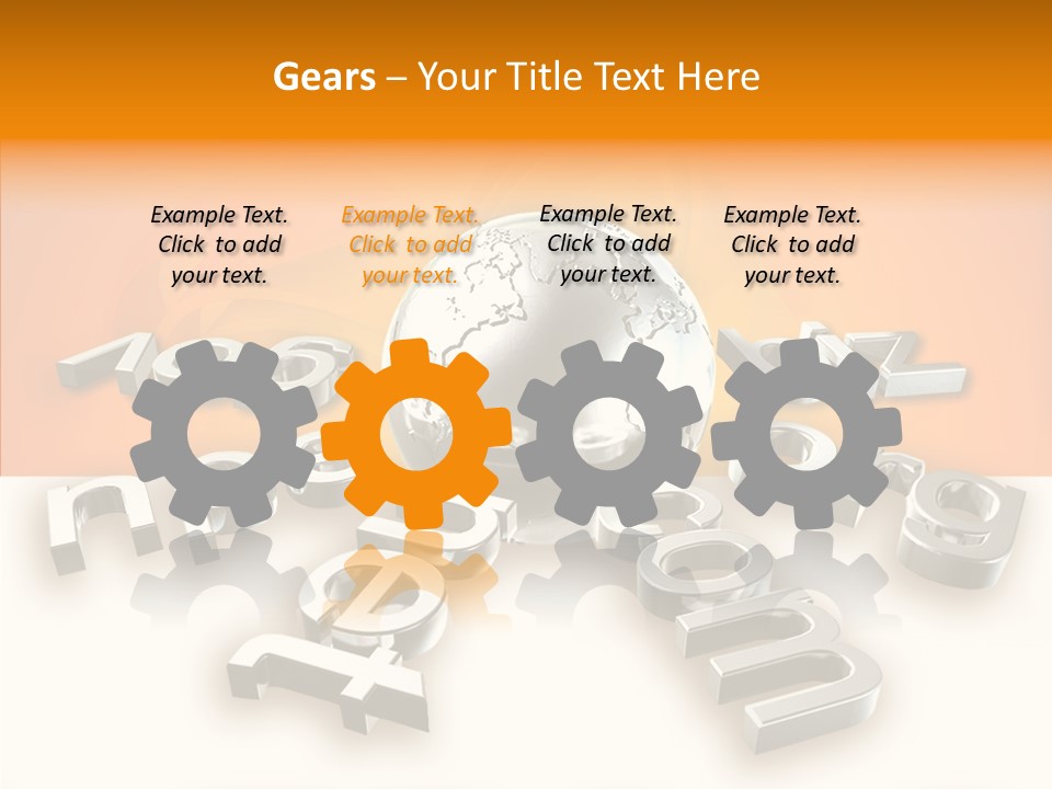 Commerce Global Communication PowerPoint Template