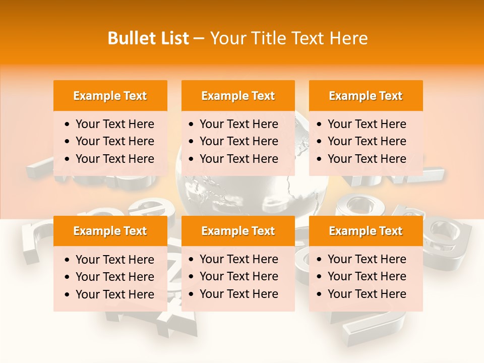 Commerce Global Communication PowerPoint Template
