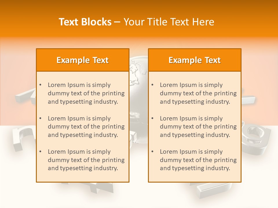 Commerce Global Communication PowerPoint Template