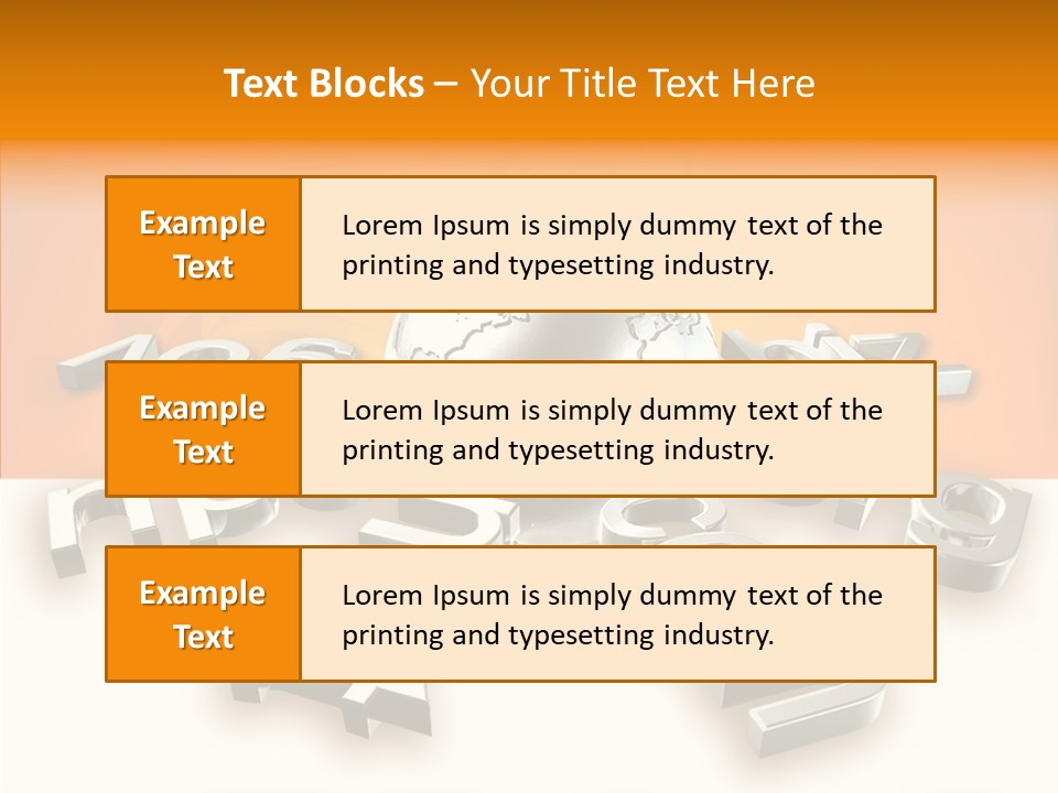 Commerce Global Communication PowerPoint Template