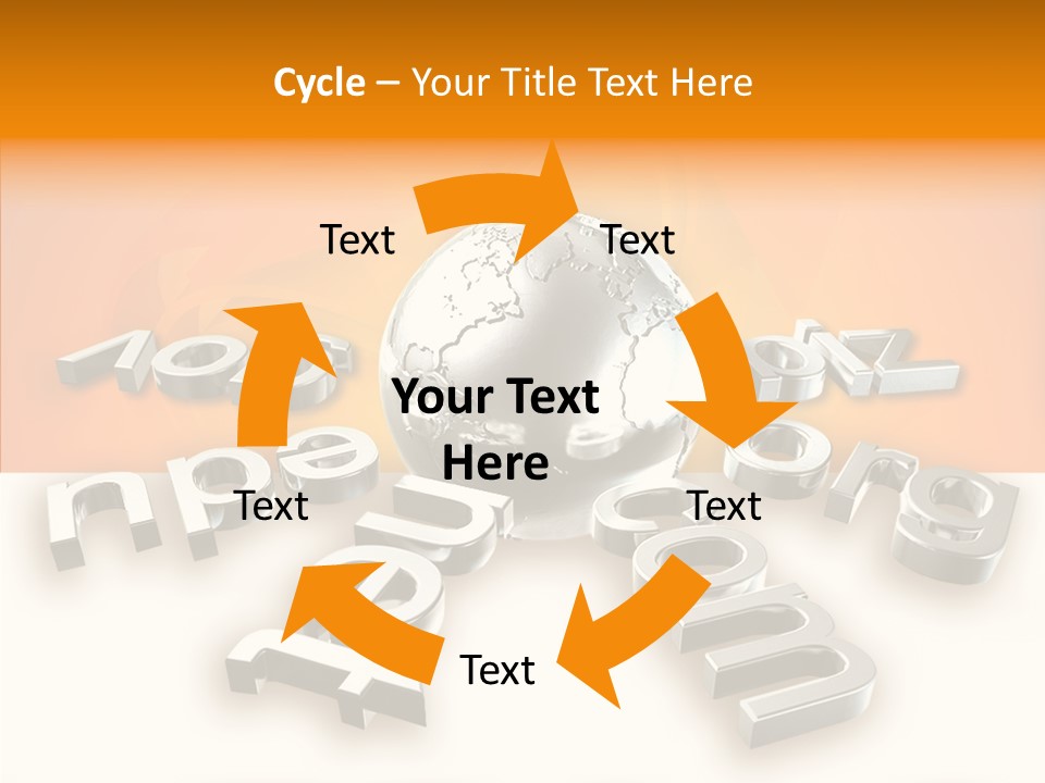 Commerce Global Communication PowerPoint Template