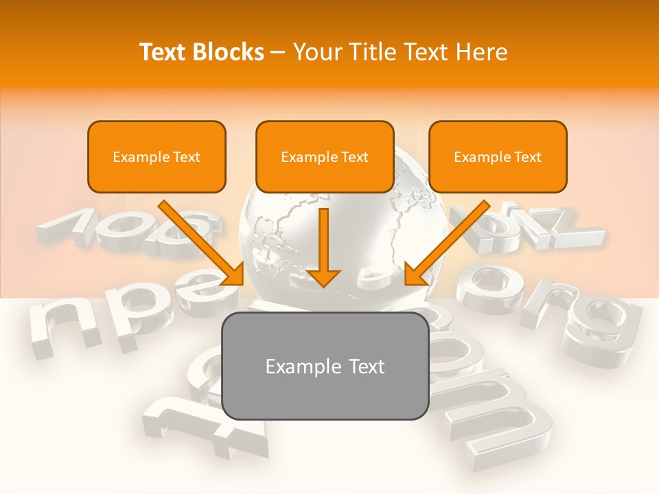Commerce Global Communication PowerPoint Template