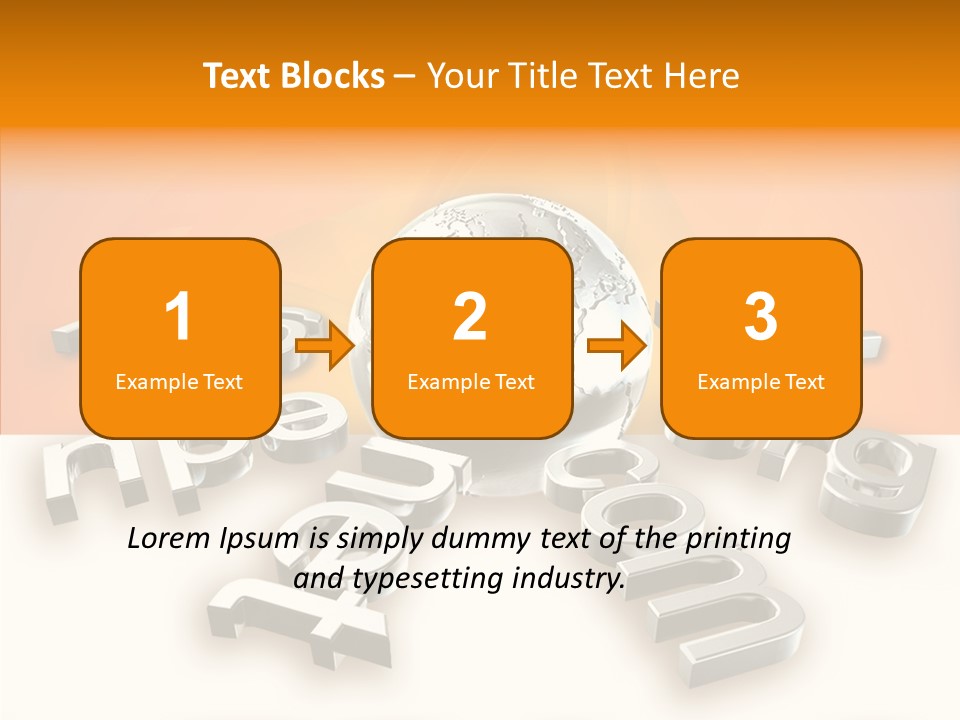 Commerce Global Communication PowerPoint Template