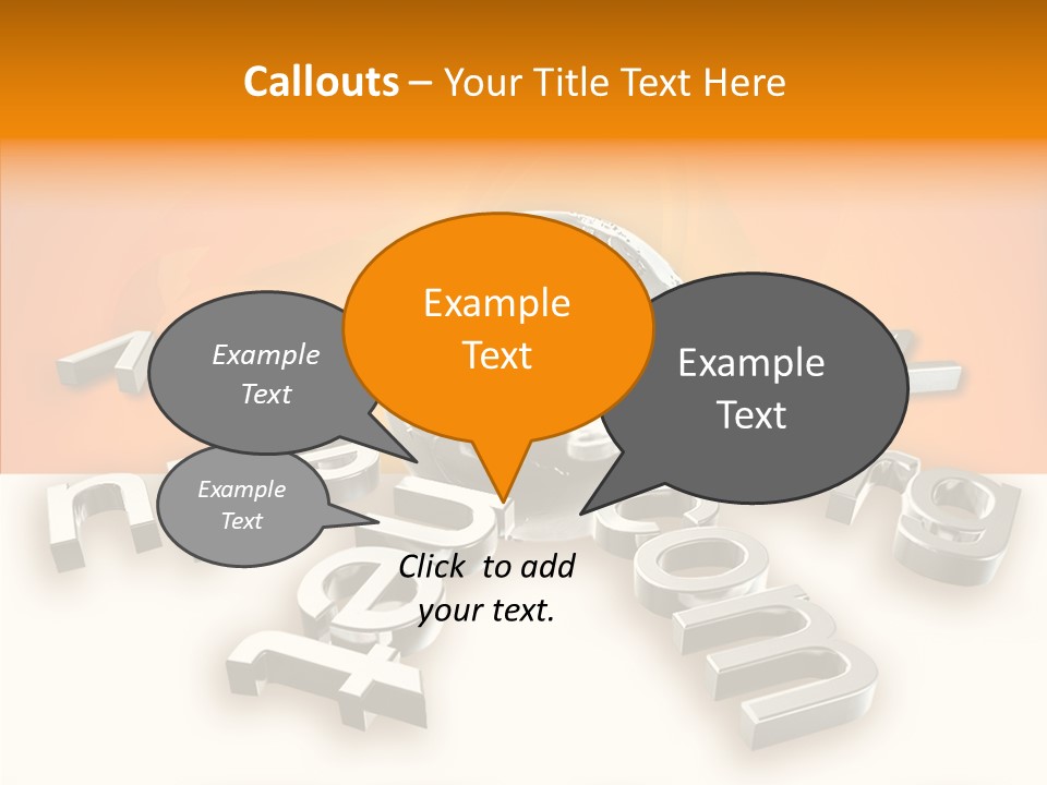 Commerce Global Communication PowerPoint Template