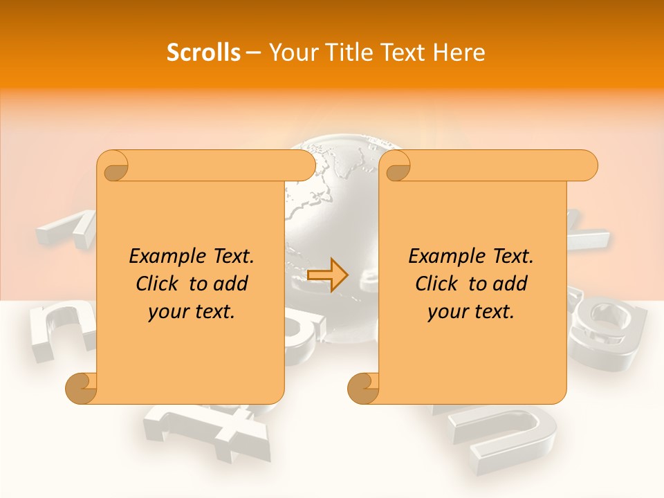 Commerce Global Communication PowerPoint Template