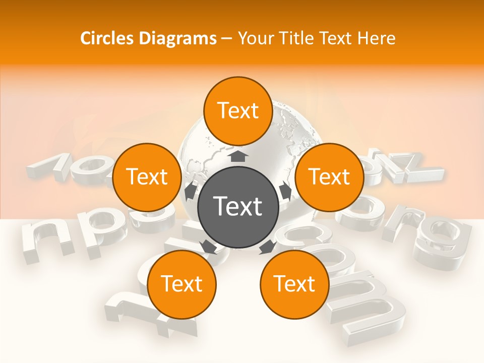 Commerce Global Communication PowerPoint Template