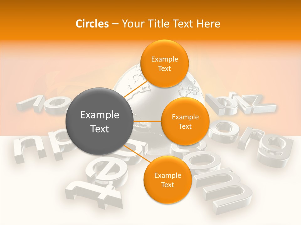 Commerce Global Communication PowerPoint Template