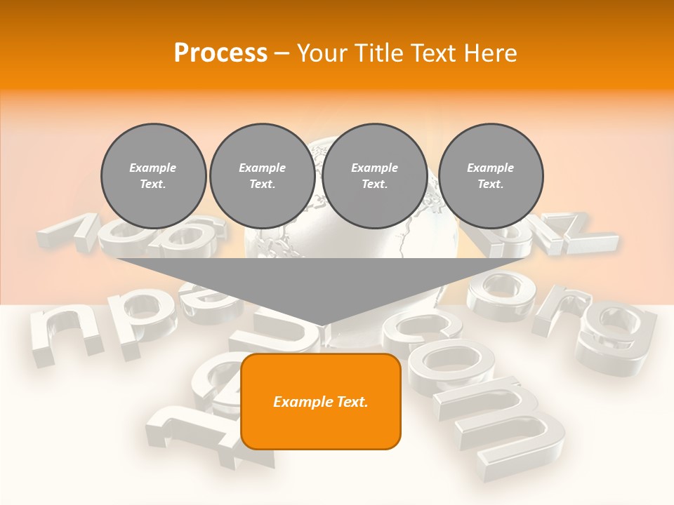 Commerce Global Communication PowerPoint Template