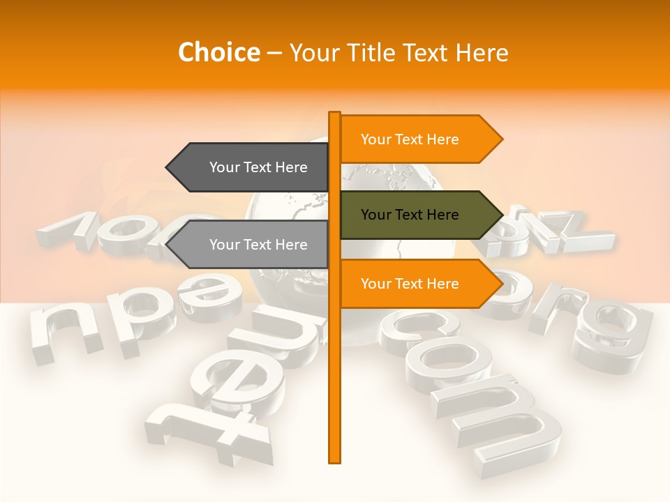 Commerce Global Communication PowerPoint Template