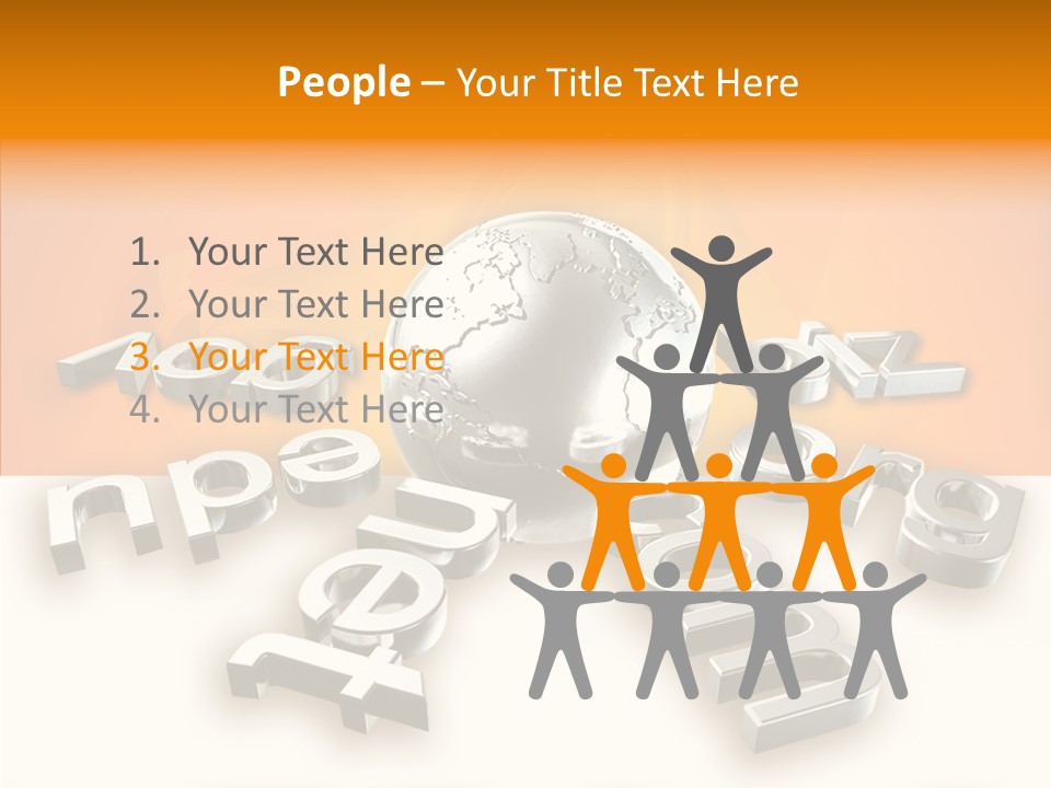 Commerce Global Communication PowerPoint Template