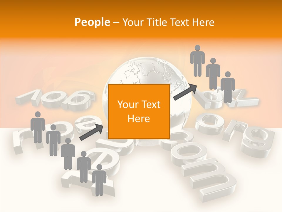 Commerce Global Communication PowerPoint Template